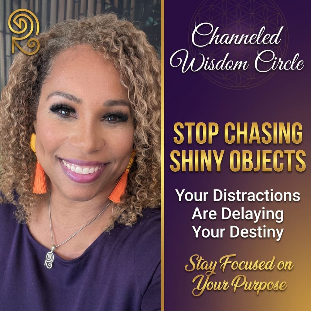 LIVE: Stop Chasing Shiny Objects - Stay Focused on Your Purpose - The Mystic Temple Podcast cover