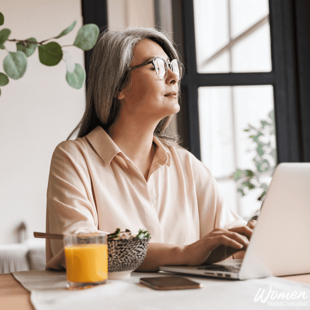 Taking Time for Reflection - Women Taking the Lead cover