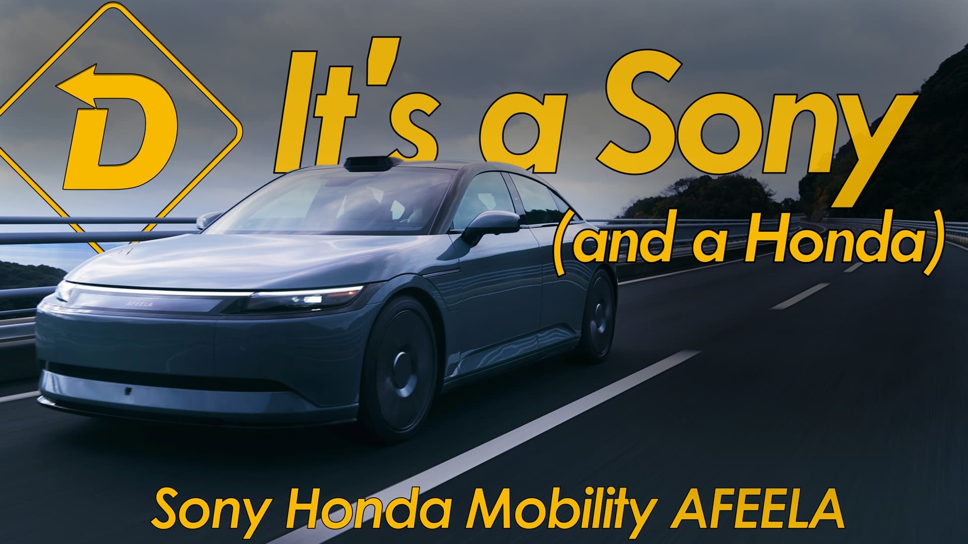 The AFEELA is a Sony. And a Honda. With Some Help From Amazon. - Driven Car Reviews cover