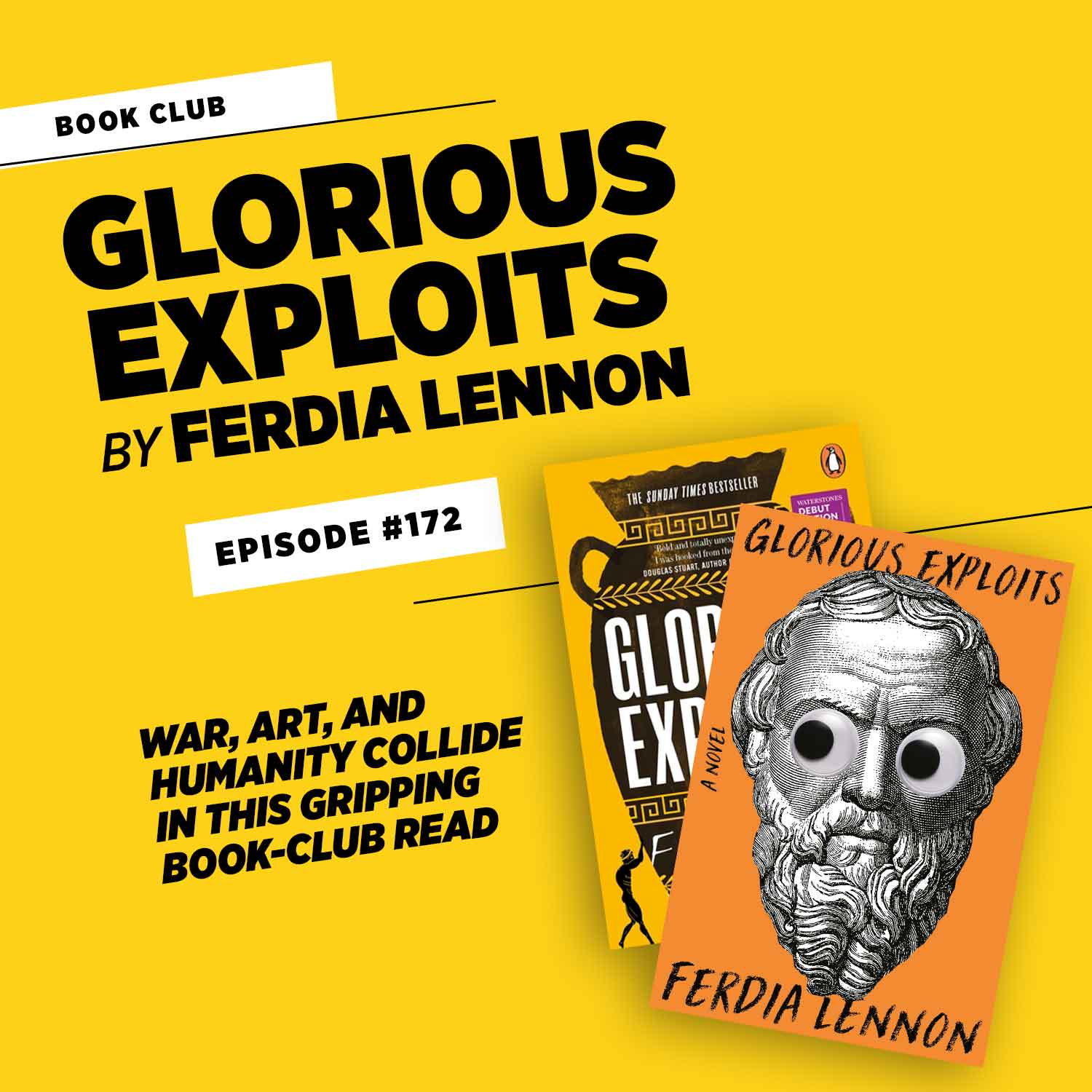 Glorious Exploits by Ferdia Lennon • #172 - The Book Club Review cover