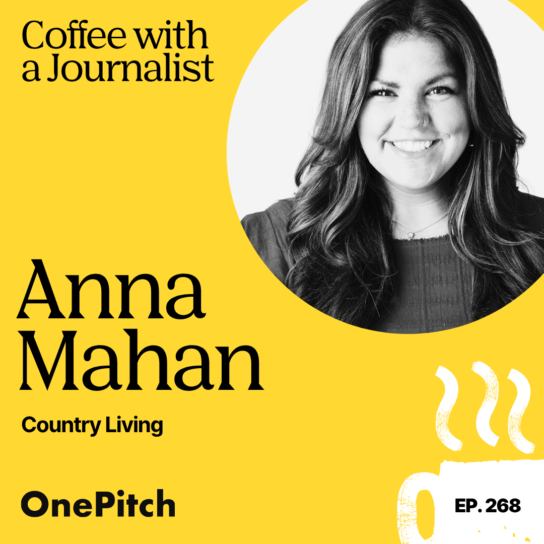 Anna Mahan, Country Living - Coffee with a Journalist cover
