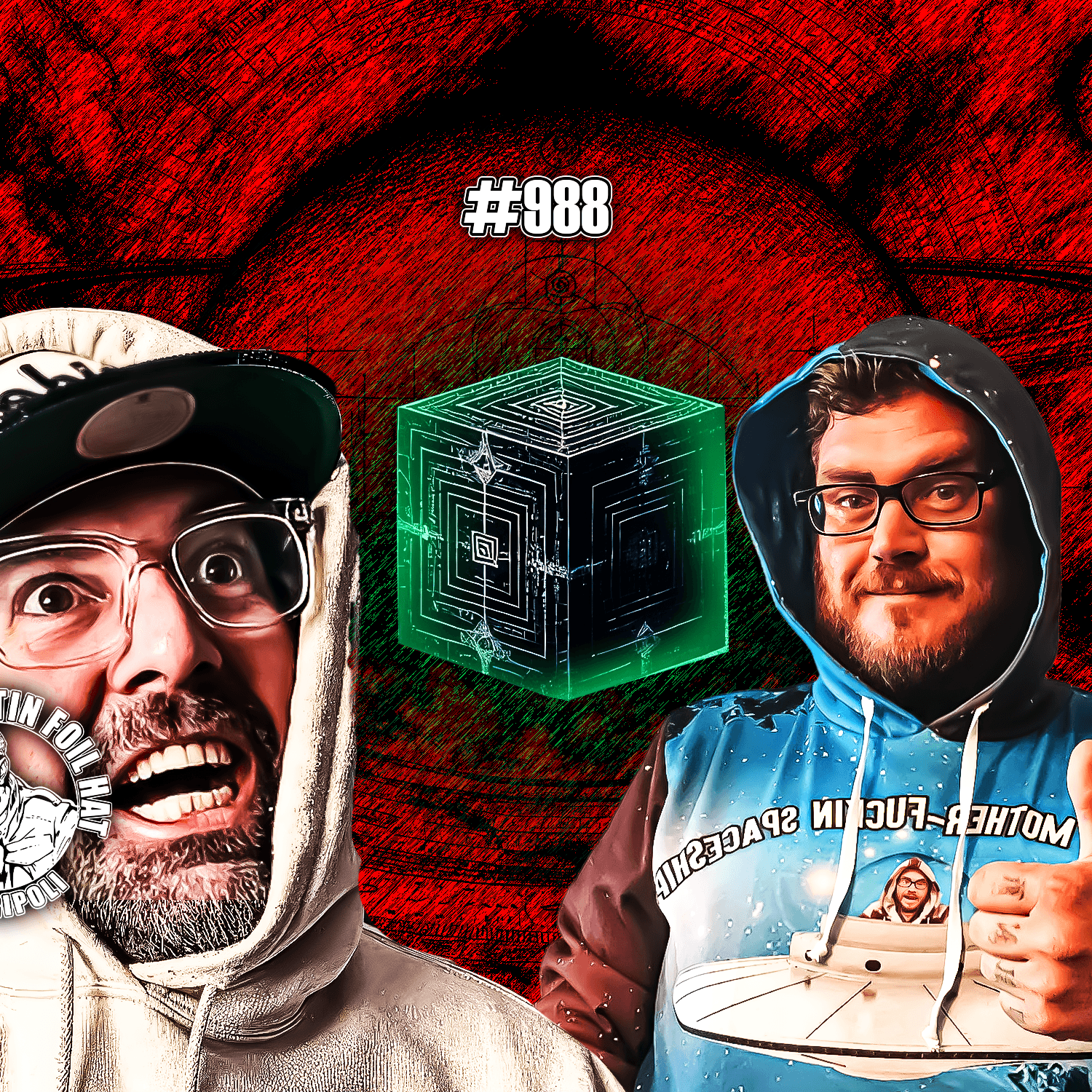 #988:  Dark Sorcery With Jamie Dlux — Tin Foil Hat With Sam Tripoli cover