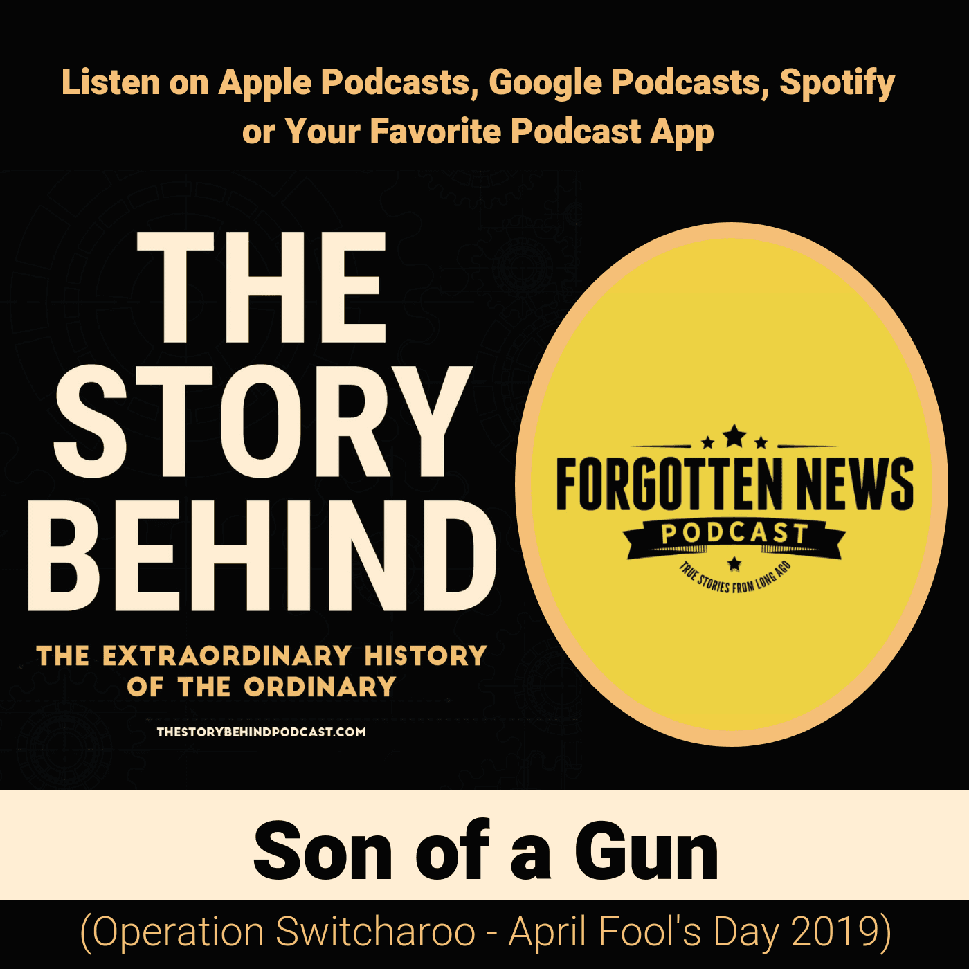 Son of a Gun - Operation Switcharoo - The Story Behind cover