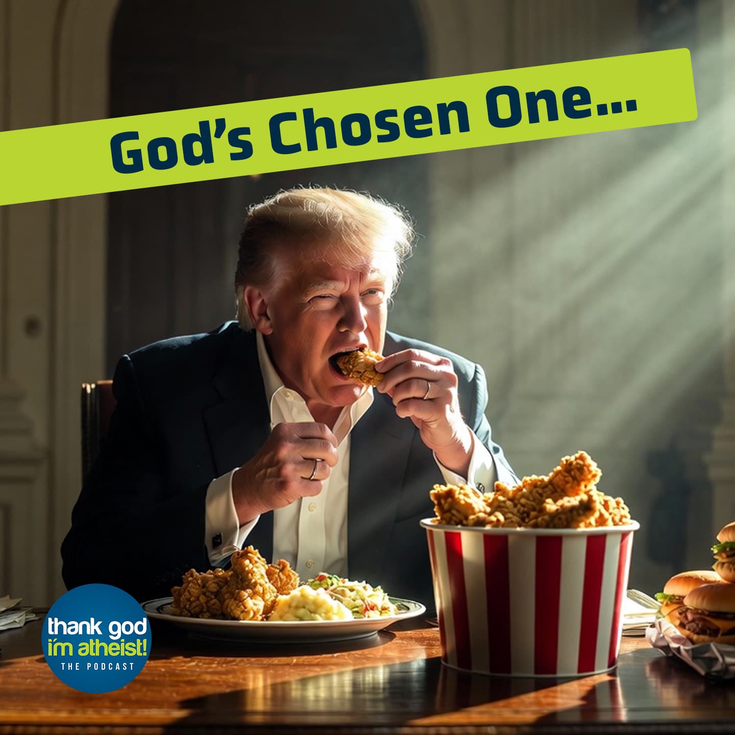 Trump, the Almighty, and a Very Friendly Press - Thank God I'm Atheist cover