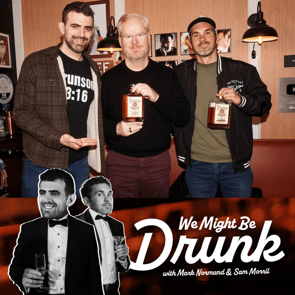 Ep 227: Jim Gaffigan (Fathertime) - We Might Be Drunk cover