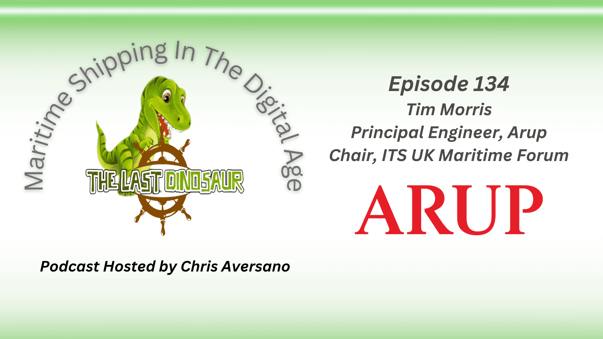 Episode 134: Why Maritime Still Isn't Connected – And What It Will Take to Fix It — The Last Dinosaur - Maritime Shipping In the Digital Age cover