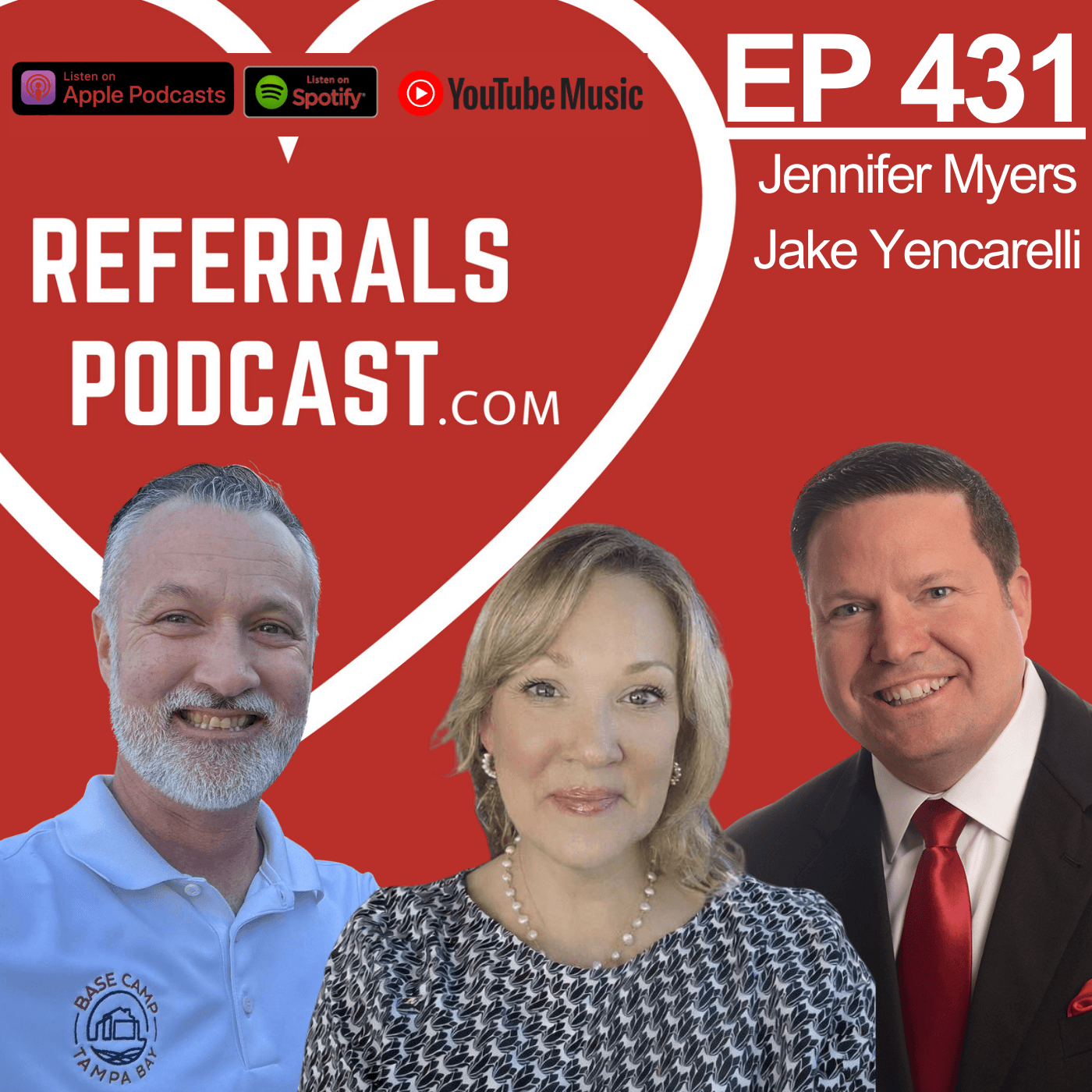 431 They Were SHOCKED this Simple Strategy Generated Referrals - REFERRALS PODCAST cover