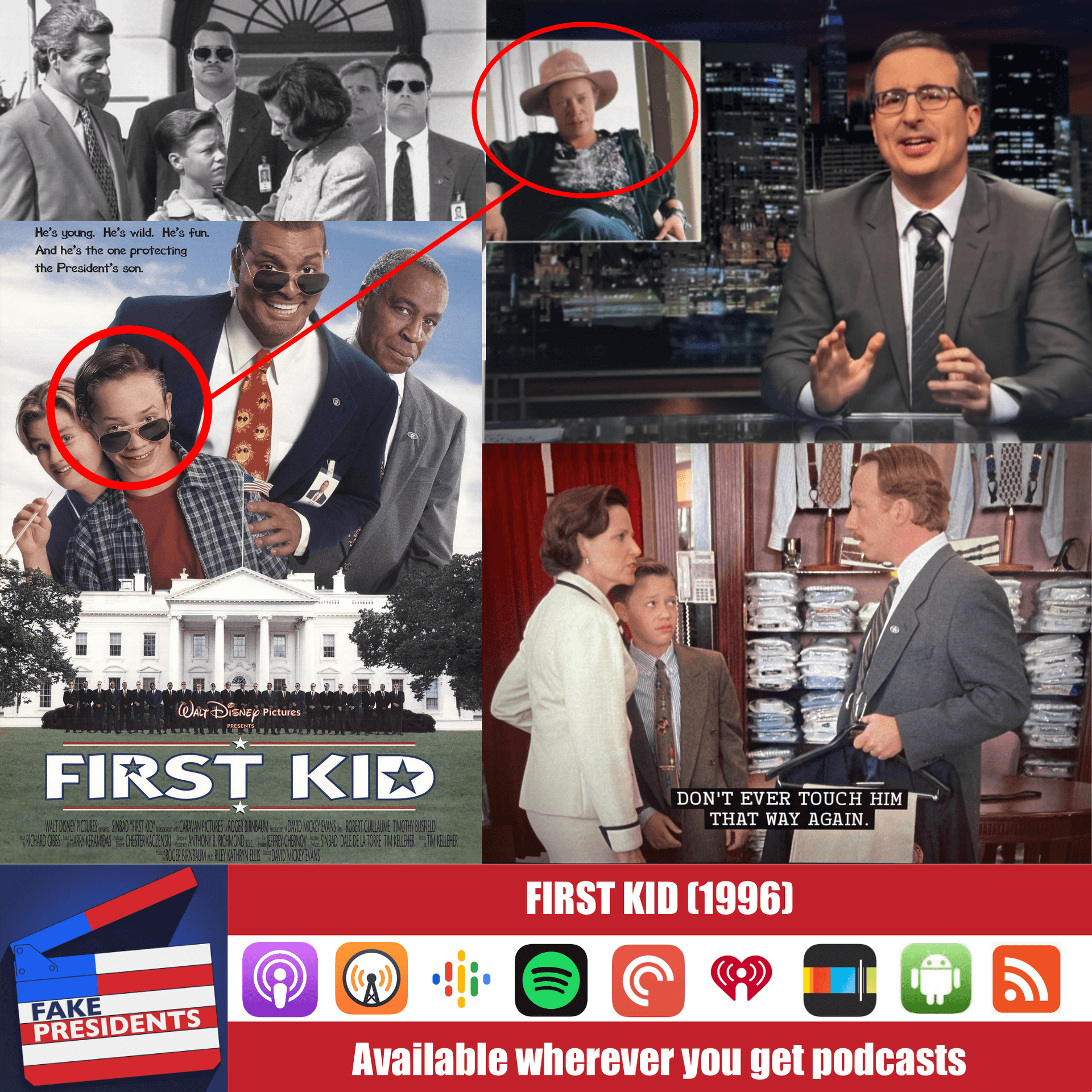 First Crypto Kid (FIRST KID, 1996) - Fake Presidents cover