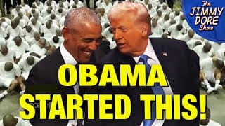 Trump’s Constitutional Crisis Began By OBAMA! - The Jimmy Dore Show cover