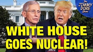 White House OFFICIALLY Accuses Fauci Of COVID Crimes! - The Jimmy Dore Show cover