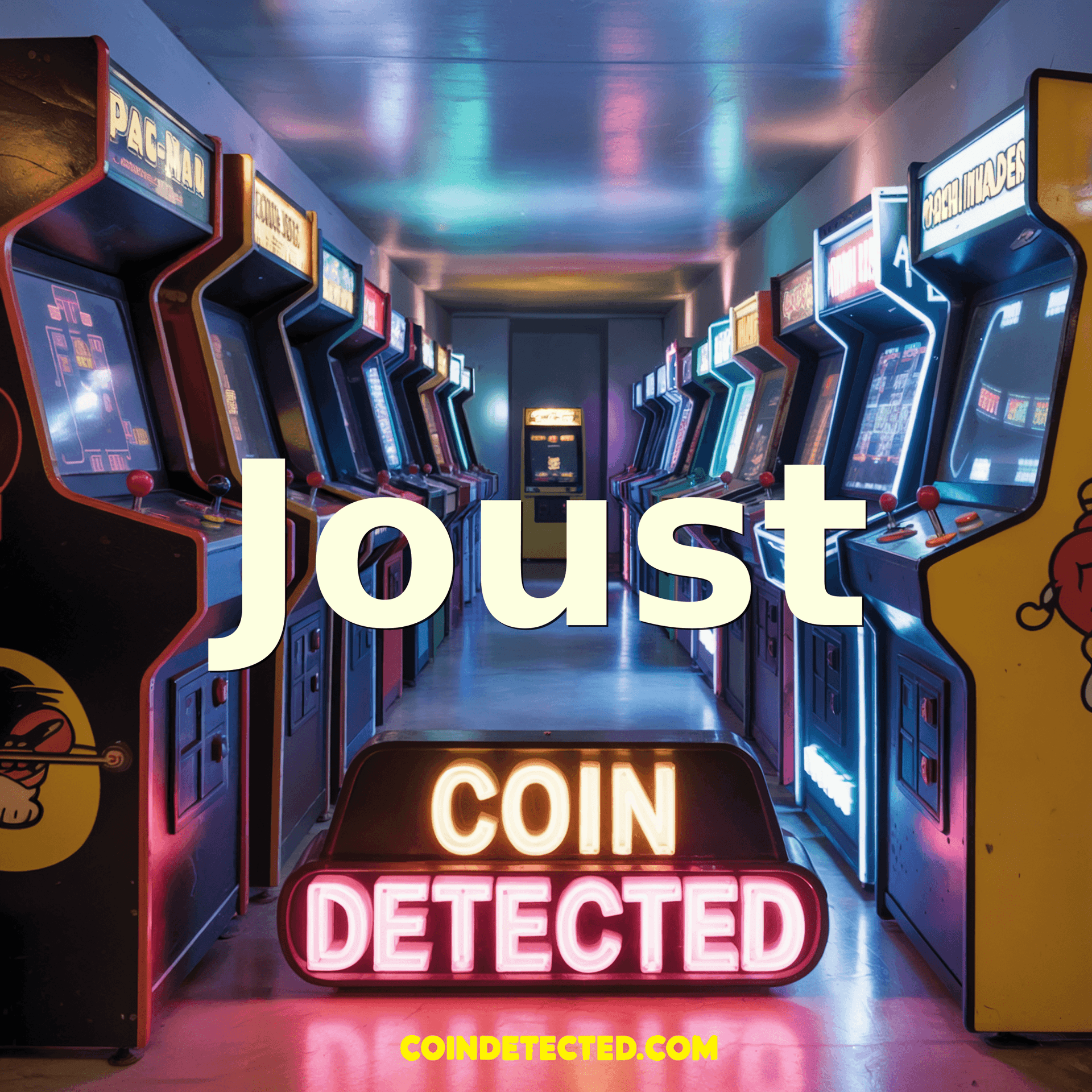 Joust - 1982 - Williams - Coin Detected cover