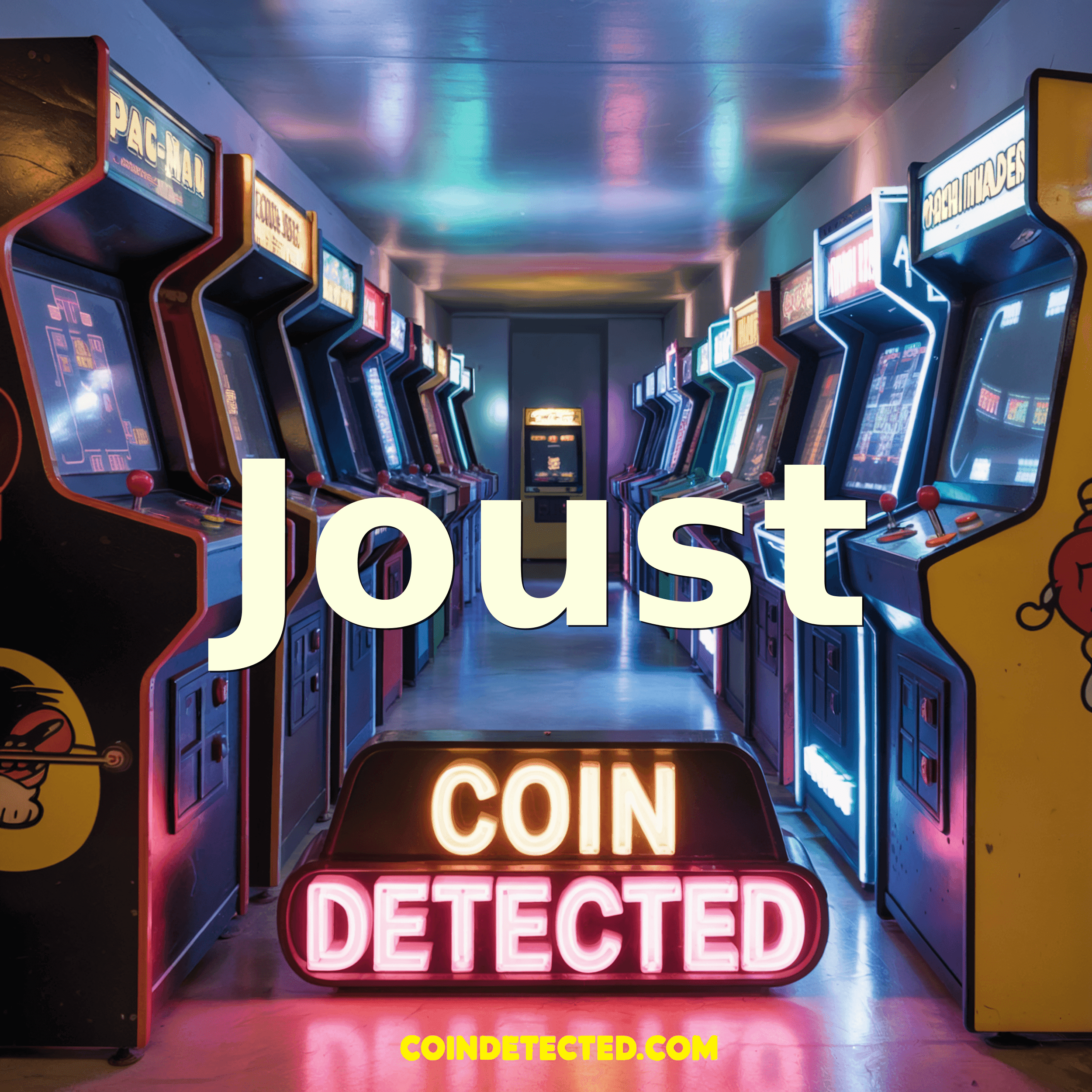 Joust - 1982 - Williams - Coin Detected cover