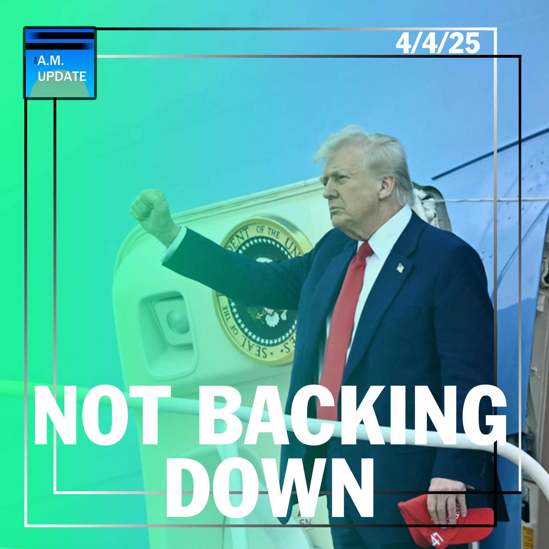 POTUS Seems Relaxed | AOTMA: Most Embarrassing Behind-the-Scenes Moment | 4/4/25 - The A.M. Update cover