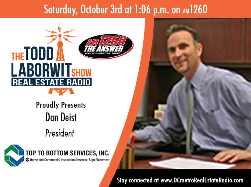 Dan Diest-President, Top To Bottom Services - Inspire My Life with Todd LaBorwit cover