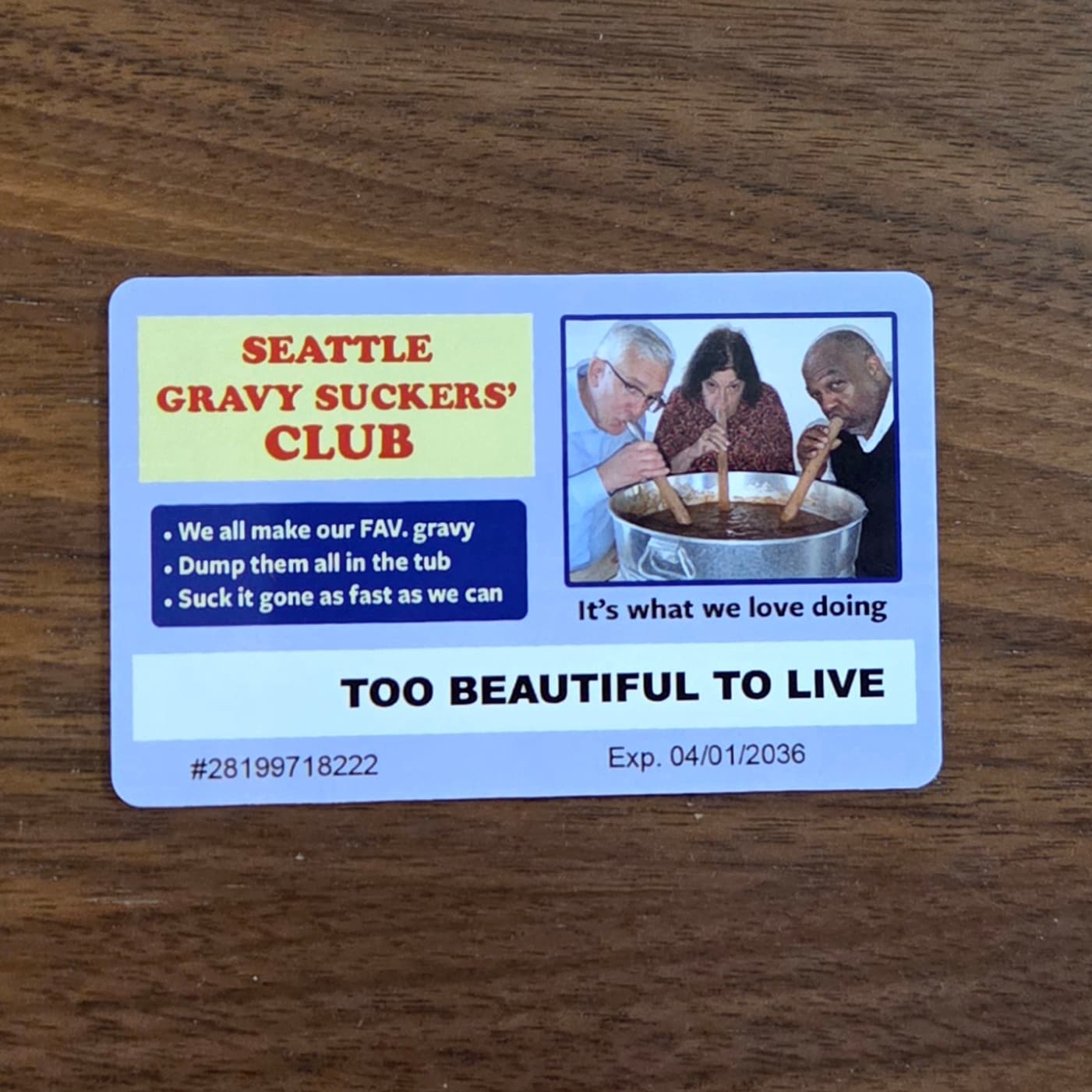 #4716 A Man Of A Certain Gravy - TBTL: Too Beautiful To Live cover