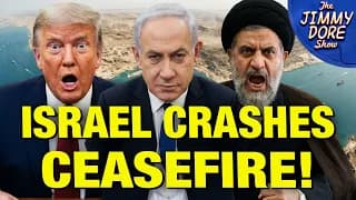 The REAL REASON The Iran Ceasefire Is Already Collapsing! w/ Col. Douglas Macgregor - The Jimmy Dore Show cover
