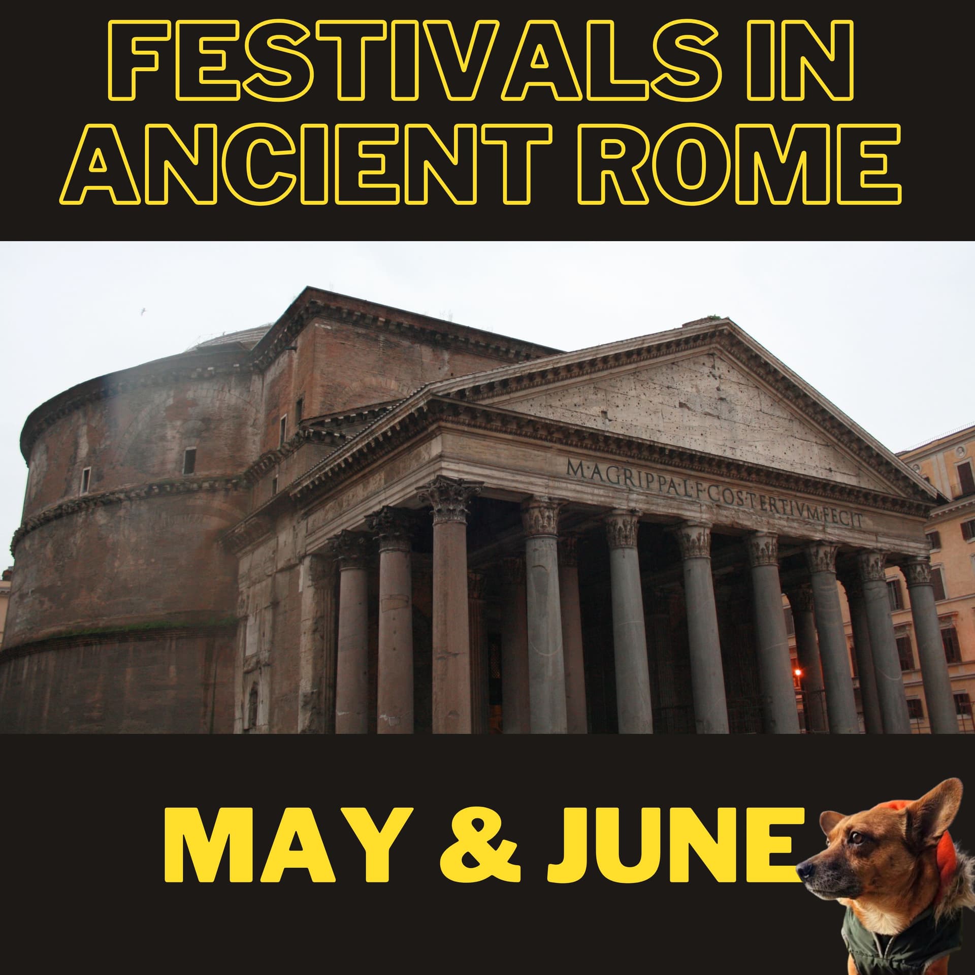 Festivals in ancient Rome: May & June - Ancient History Hound cover