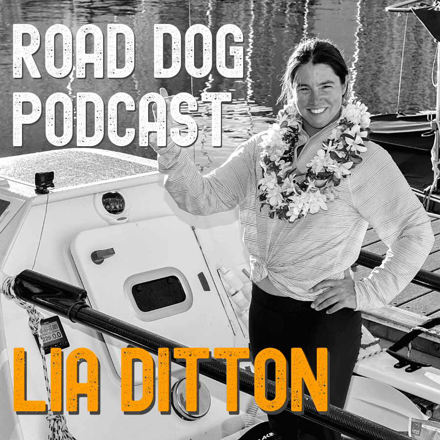147: Lia Ditton Row, Row, Rows Her Boat - Road Dog Podcast cover