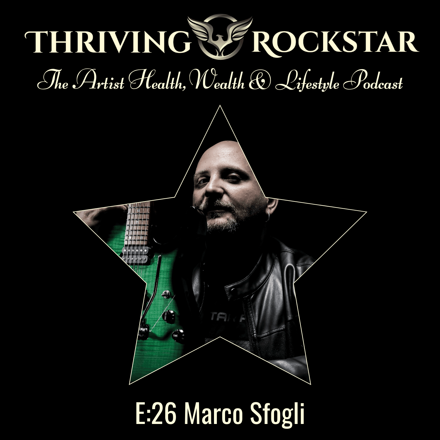 E:26 Marco Sfogli - Thriving Rockstar cover