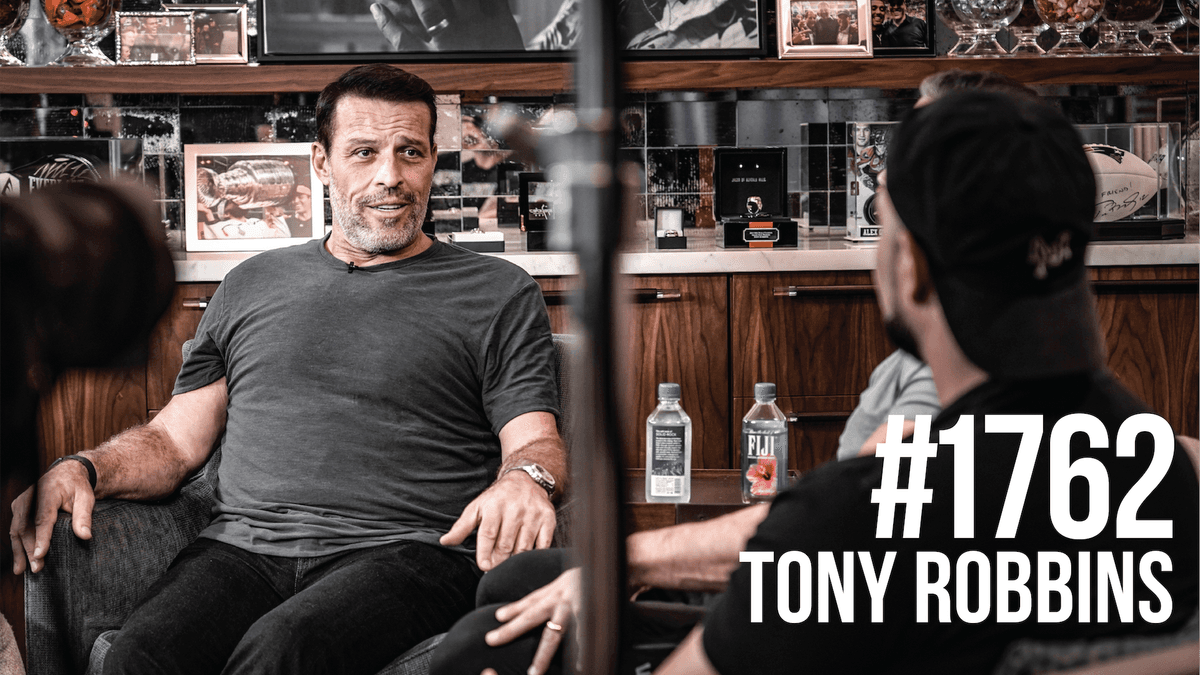 1762: Tony Robbins - Life Transforming Breakthroughs in Precision Medicine - Mind Pump: Raw Fitness Truth cover