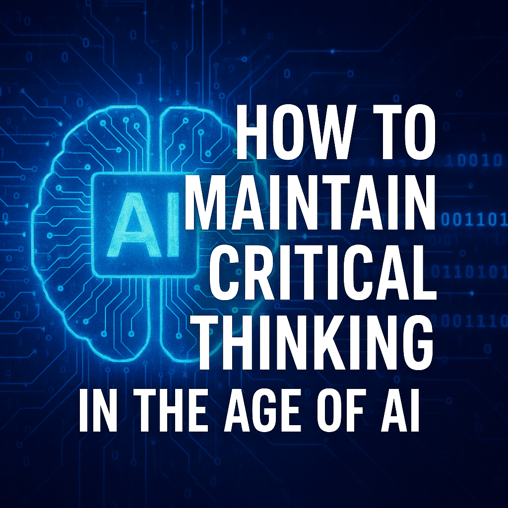 How to Maintain Critical Thinking in the Age of AI - Brobots: Health, Wellness, and Mindset in the Age of AI cover
