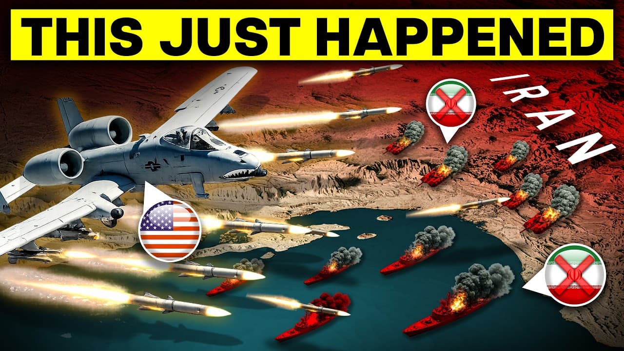 U.S. A-10 Warthog Just HIT Iran So HARD They Thought It Was the END OF THE WORLD! - Business Basics cover
