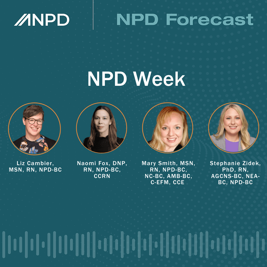 Spilling the Tea in NPD: Celebrating NPD Week Together - NPD Forecast cover