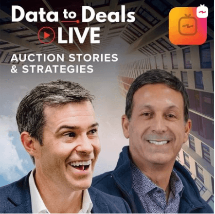 Auction Stories & Strategies (ft. Steven Jacobs, CEO of Ten-X) - Data to Deals cover