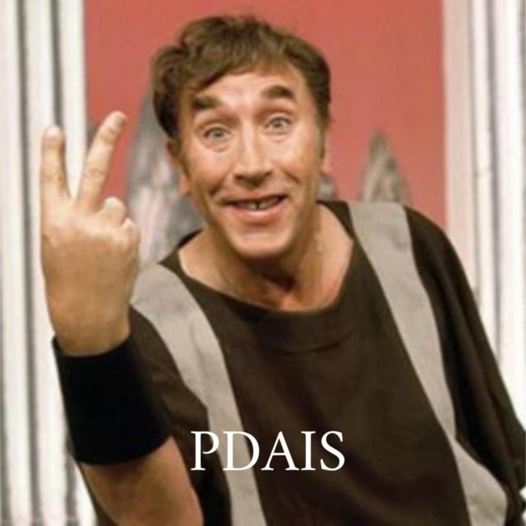 PDAIS 5.24 Frankie Howerd Up Pompeii - Professor Dave's Ark in Space cover