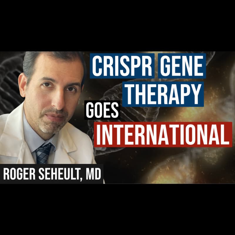 Episode 127. CRISPR Technology Now Available Outside the US - MedCram cover