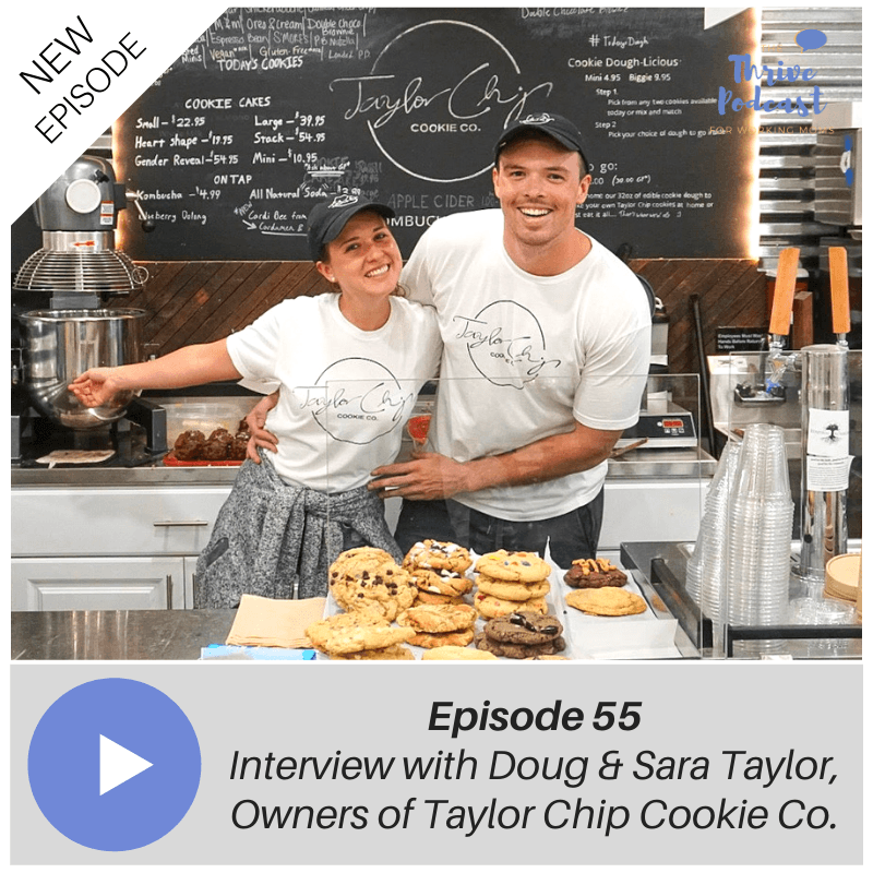 Taylor Chip Joins the Thrive e55 - The Thrive Podcast cover