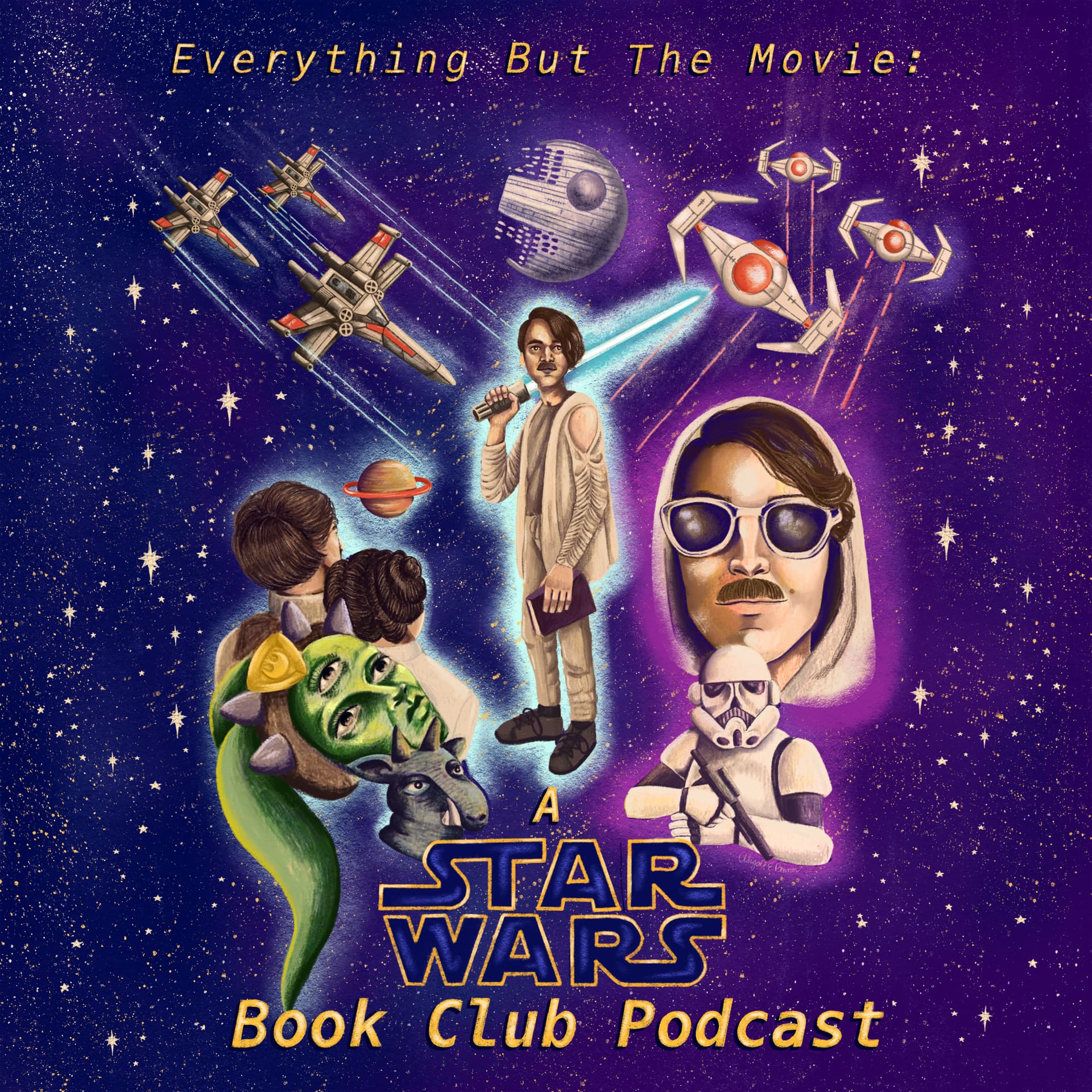 Everything But The Movie: A Star Wars Book Club Podcast cover