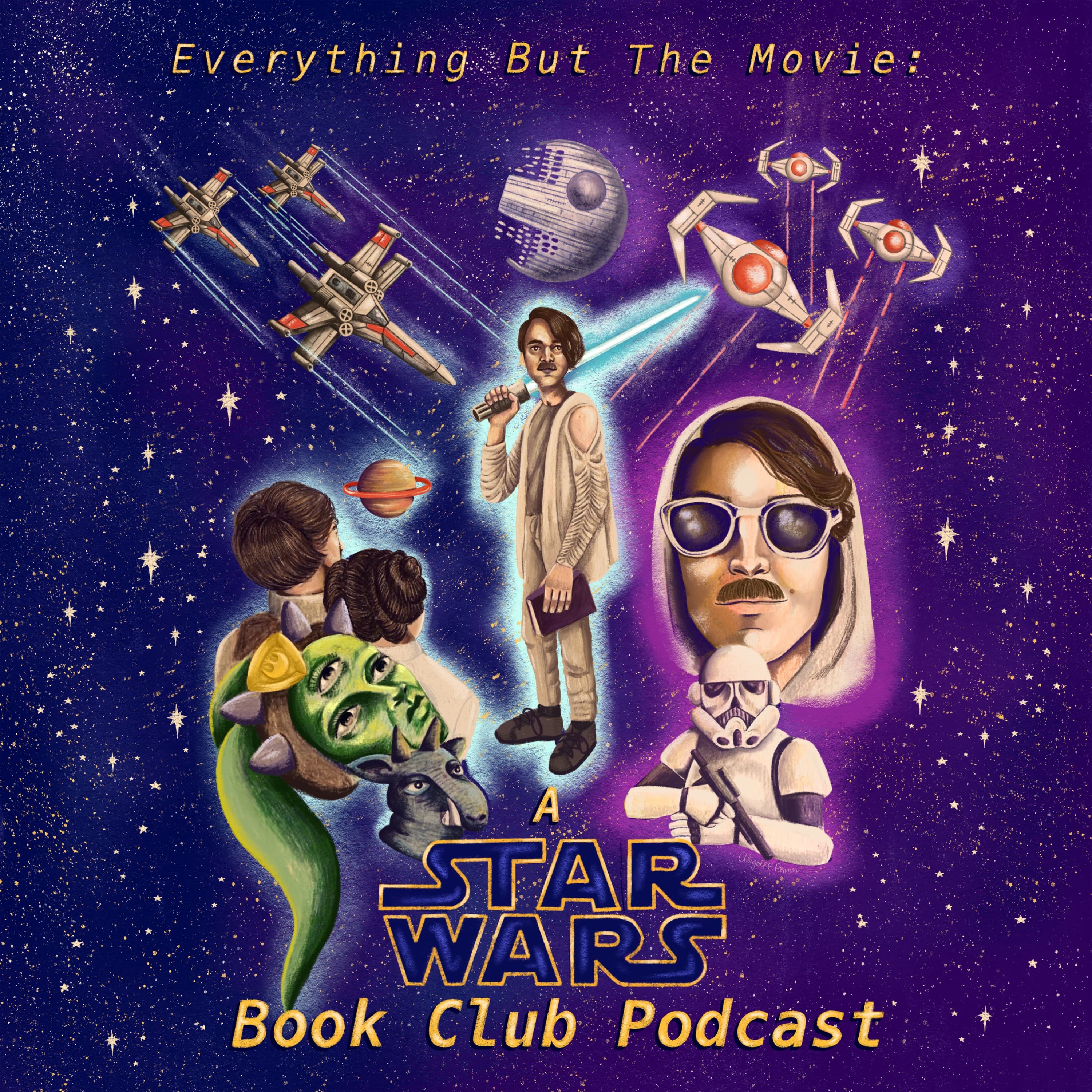 Everything But The Movie: A Star Wars Book Club Podcast cover