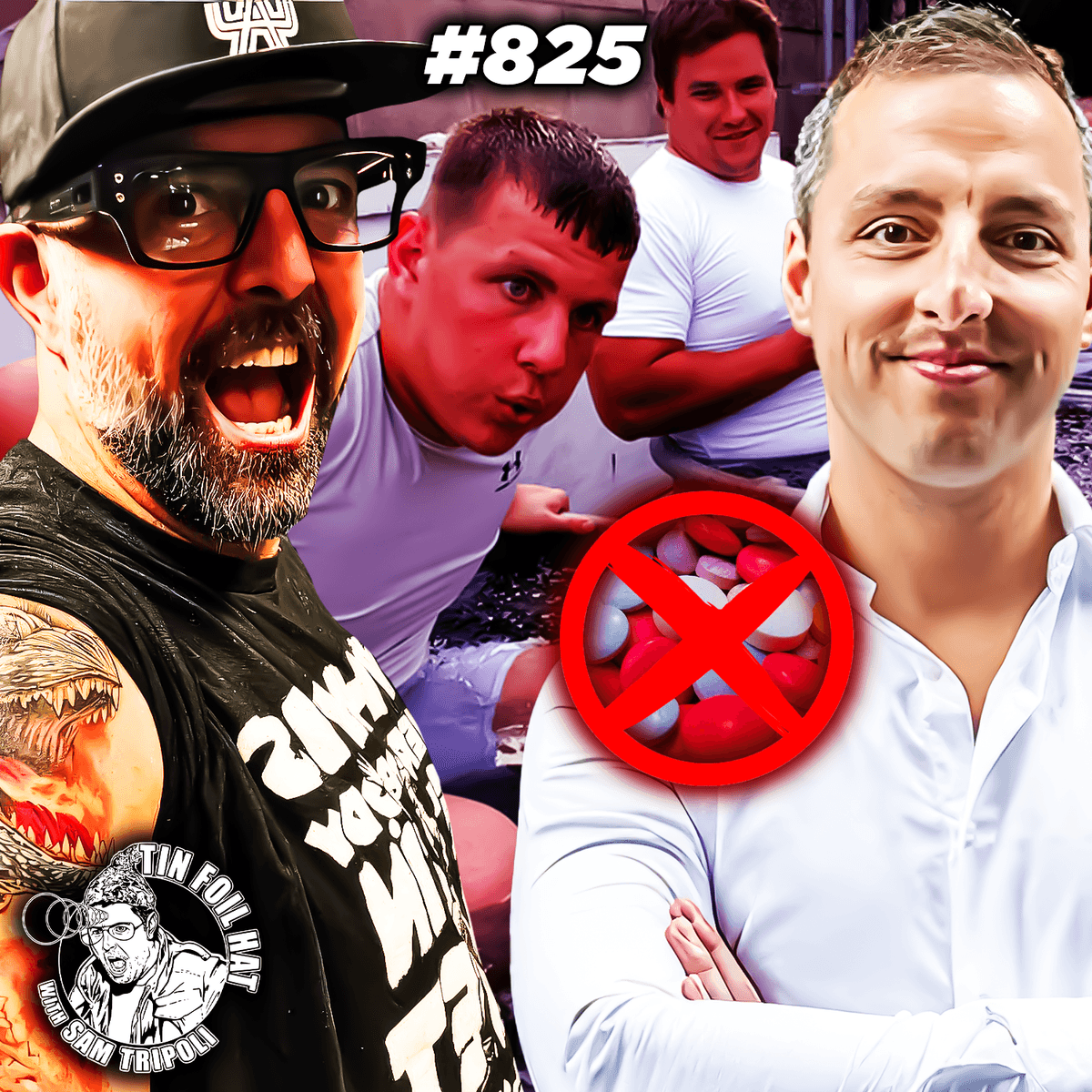 #825: Psyops In The Health Space with  Christian Yordanov - Tin Foil Hat With Sam Tripoli cover