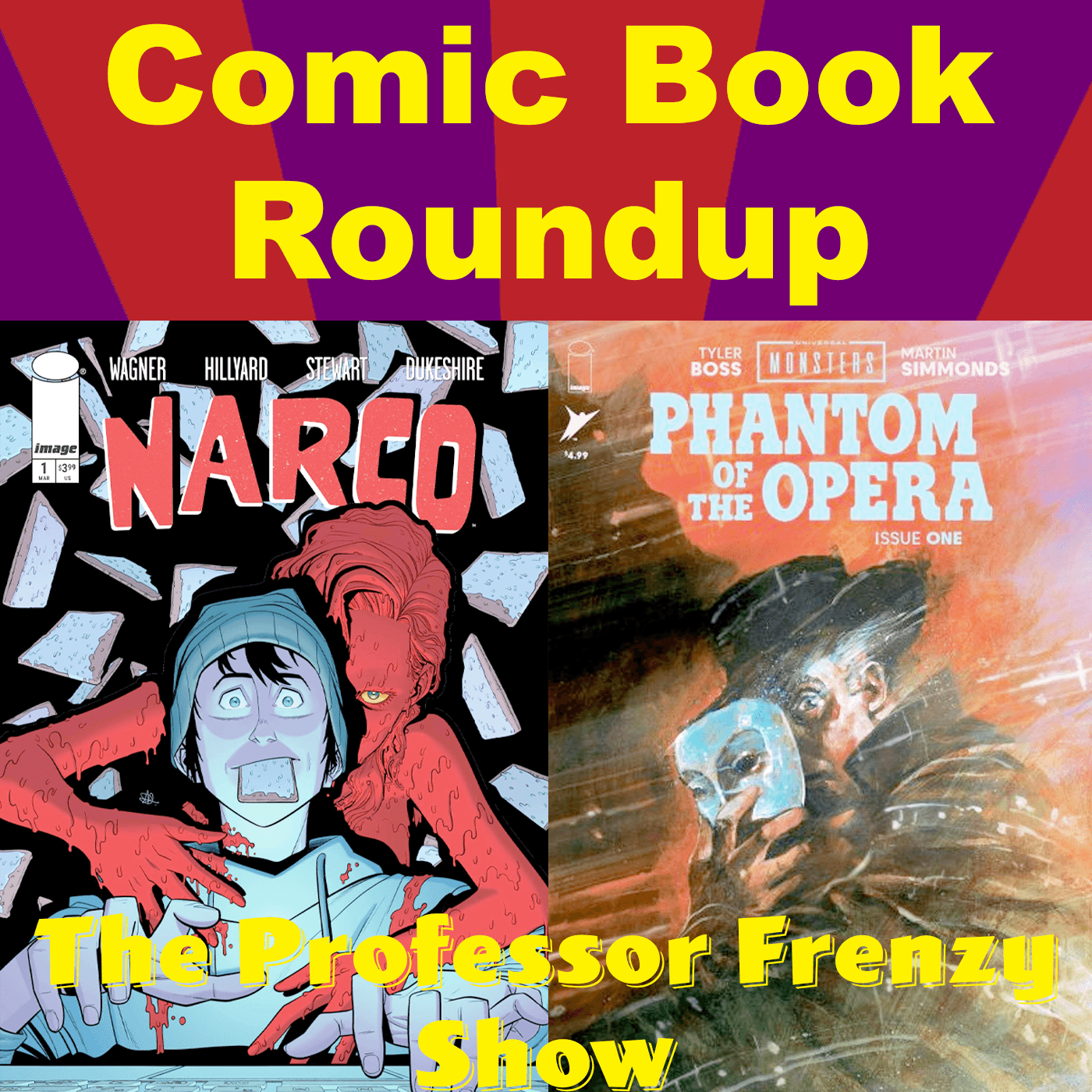 Indie Comics Roundup - The Professor Frenzy Show cover