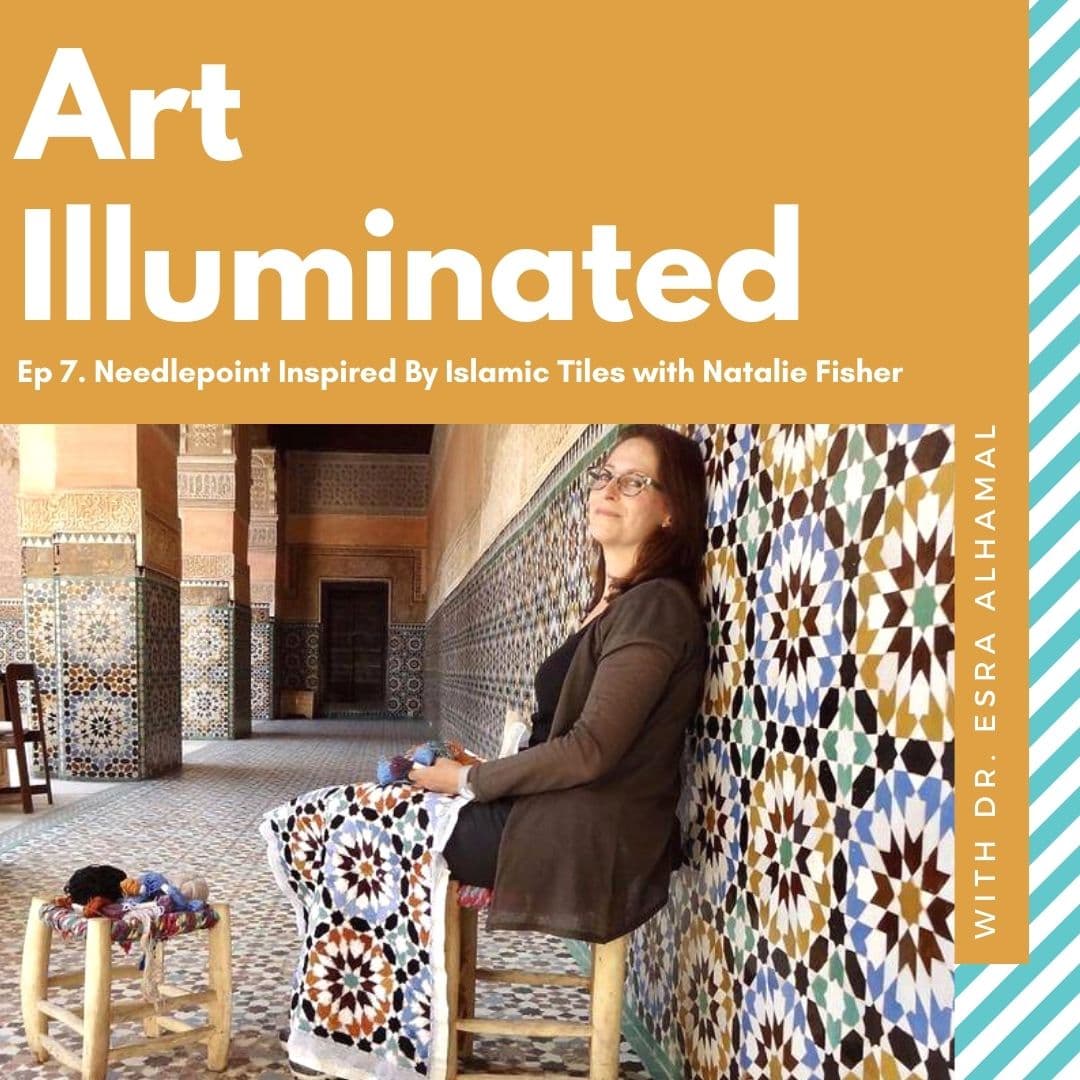 Needlepoint Inspired By Islamic Tiles with Natalie Fisher - Art Illuminated cover