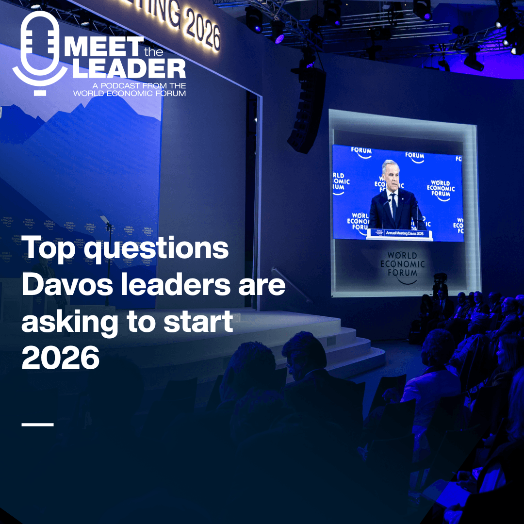 The questions top Davos leaders are asking to start 2026 - Meet The Leader cover