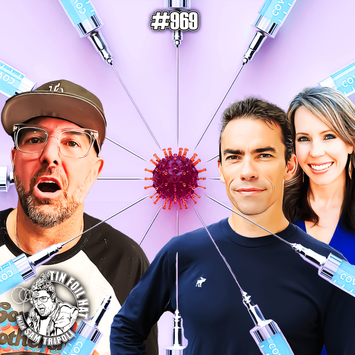 #969:  Virus Panic With Dr. Mark Bailey and Autumn McLees - Tin Foil Hat With Sam Tripoli cover