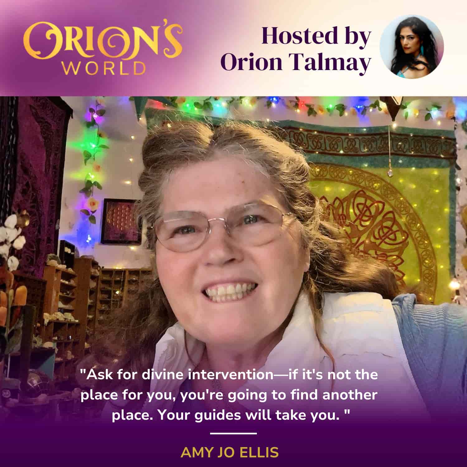 460. Resolves Conflicts at the Soul Level with Amy Jo Ellis — Orion's World® cover