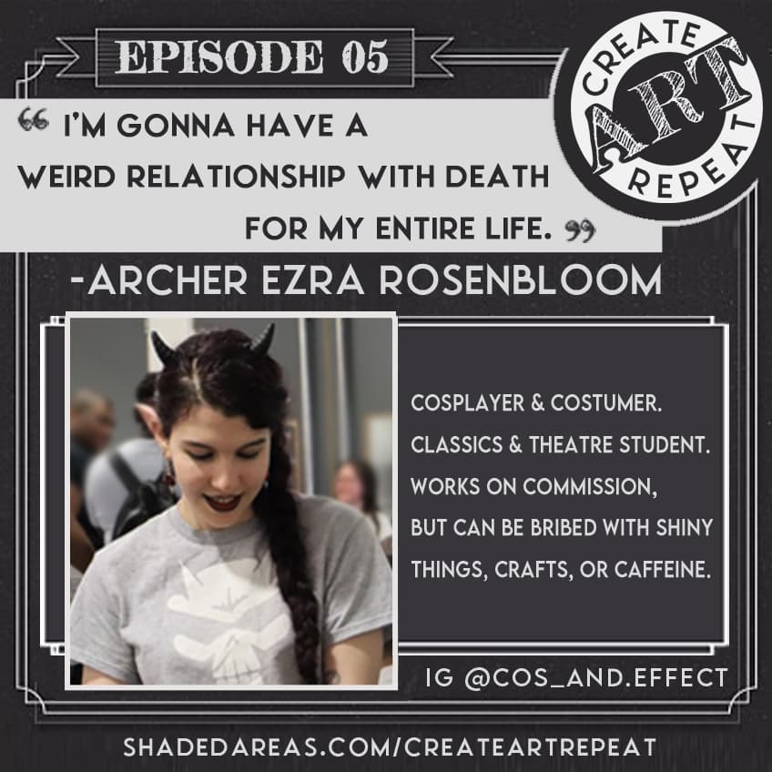 Ep05 - A Retrospective Chat on Eps 1-4 - Create - Art - Repeat cover