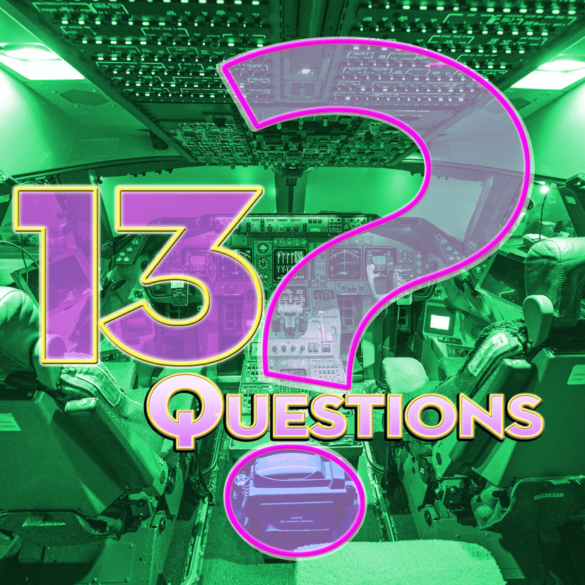 13 Questions podcast cover