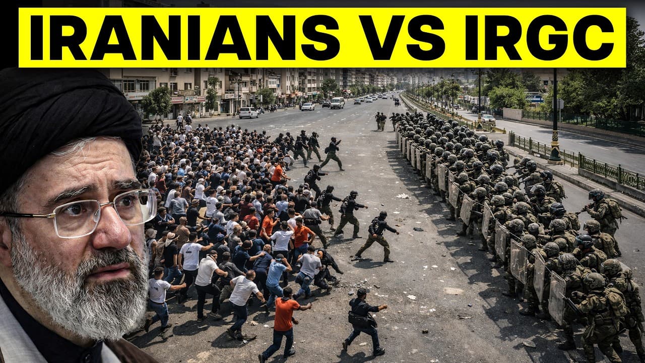 IT'S HAPPENING: Iranians Begin Killing IRGC in Tehran - Business Basics cover