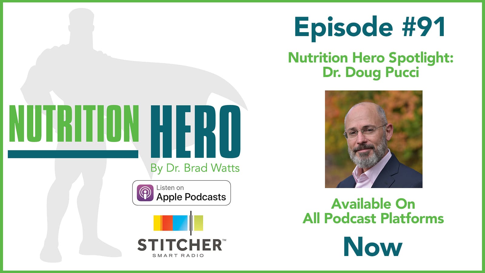 Episode #91 - Dr. Doug Pucci - Nutrition Hero Podcast cover