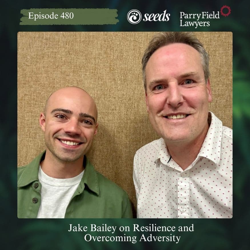 Jake Bailey on resilience, overcoming adversity and the Inspire Foundation - Seeds cover
