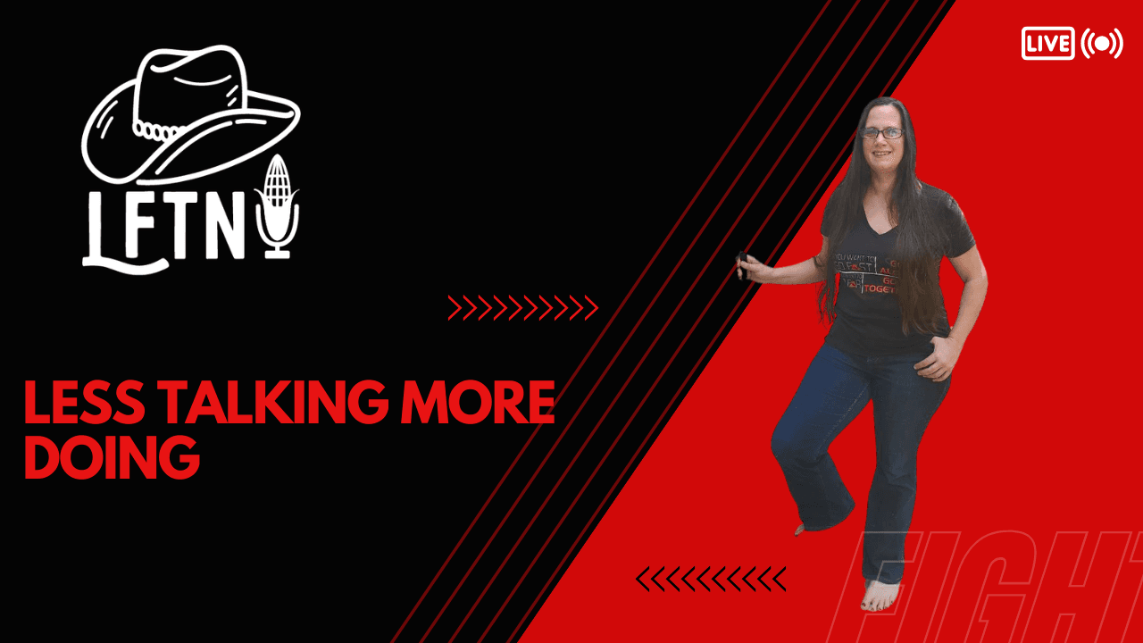 Less Talking, More Doing - EP 1135 — Living Free in Tennessee - Nicole Sauce cover