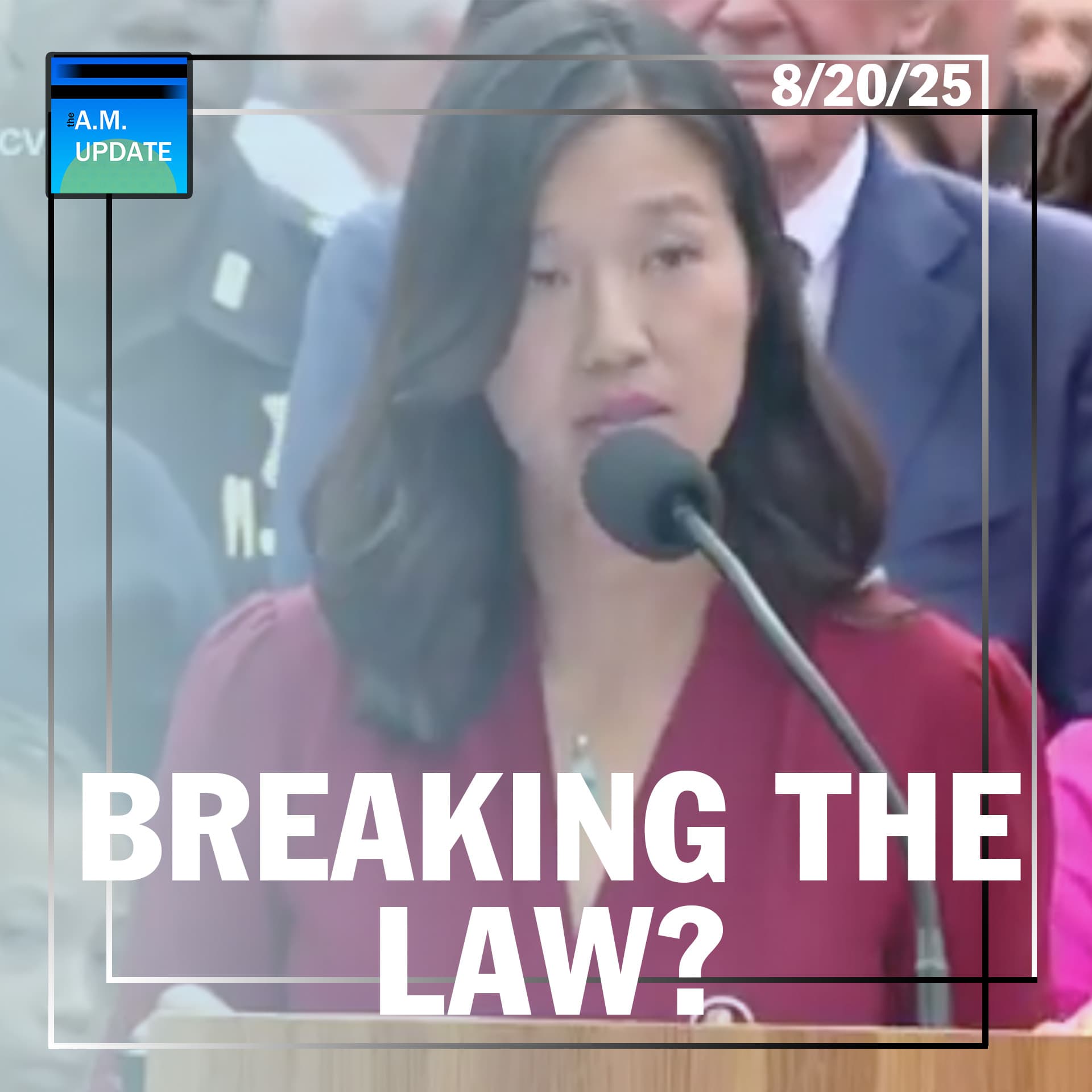 Boston Mayor Tiptoes Around Criminality? | DNI Gabbard Strips Clearances | 8/20/25 - The A.M. Update cover