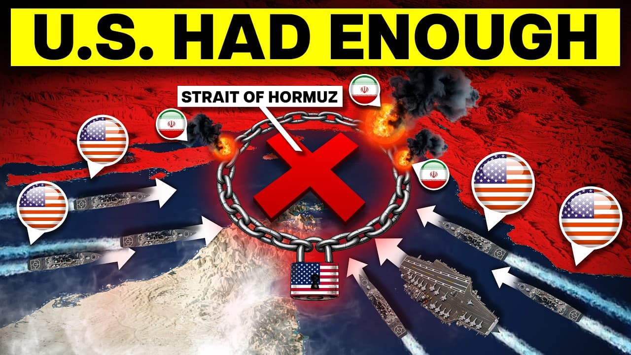 Iran Challenged The US Navy... Now Tehran Has ORDERED A Surrender - Business Basics cover