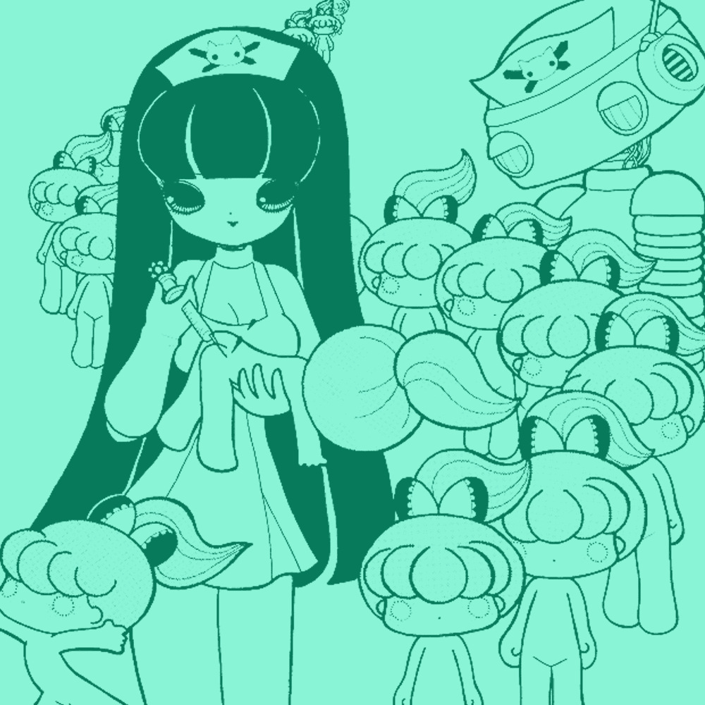 167 - Intensive Cute Unit - Thick Lines cover