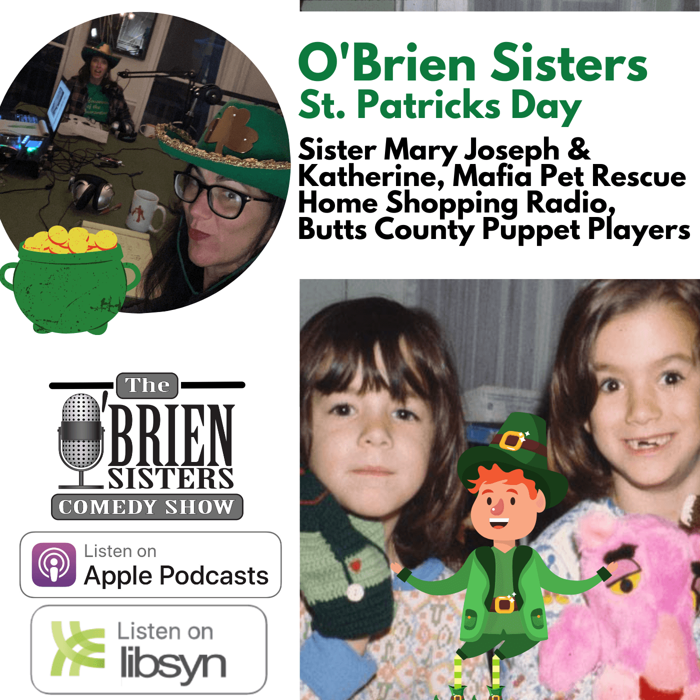 O'Brien Sisters Comedy Show: St. Patrick's Day Special - O'Brien Sisters Podcast cover