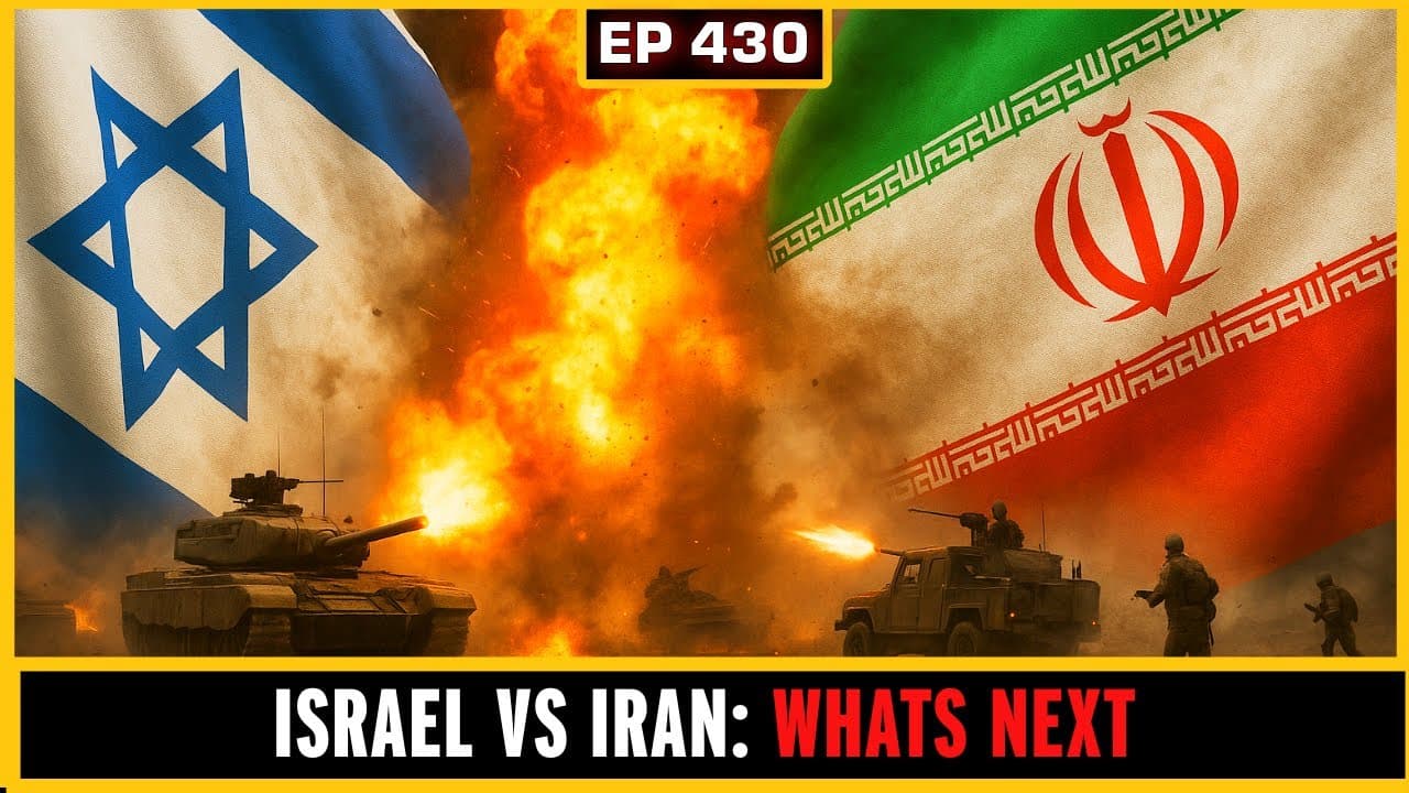 EP 430: Israel vs Iran:  Iran Responds, Israel is now targeting Iran Gas Fields — The Mad Mamluks cover